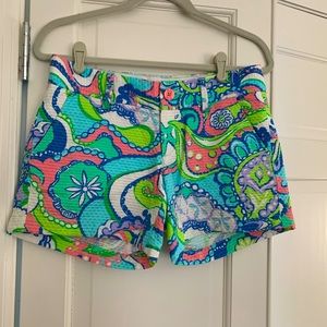 Lilly Pulitzer Callahan Shorts.